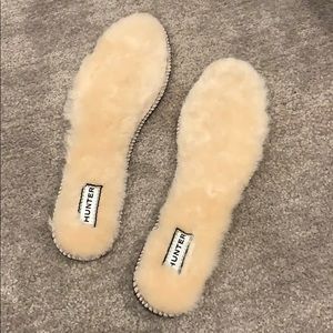 Hunter boot fur sole insert